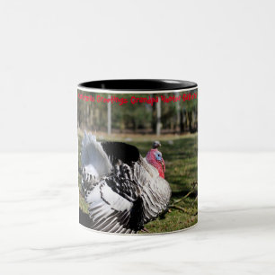 Tasse 2 Couleurs Vœux de Noël Papapi Hunter Gatherer