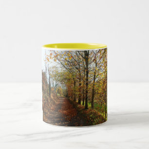 Tasse 2 Couleurs Voie Jersey en automne