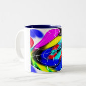 Tasse 2 Couleurs Voies dans l'Univers (Devant gauche)