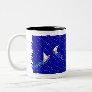 Tasse 2 Couleurs Voile au coeur