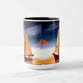 Tasse 2 Couleurs Voile En Sérénité (Centre)