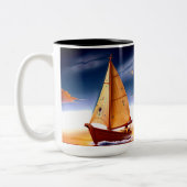 Tasse 2 Couleurs Voile En Sérénité (Gauche)