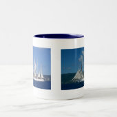 Tasse 2 Couleurs Voile loin (Centre)