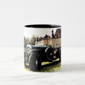 Tasse 2 Couleurs Voiture classique ancienne (Centre)