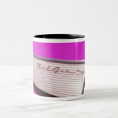Tasse 2 Couleurs Voiture classique : Bel Air de Chevrolet (Centre)