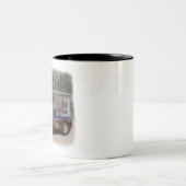 Tasse 2 Couleurs Voiture de course Chevy Corvette 2003 (Centre)