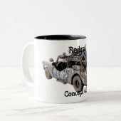 Tasse 2 Couleurs Voiture de plouc (Devant gauche)