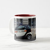 Tasse 2 Couleurs voiture de police intelligente (Devant gauche)