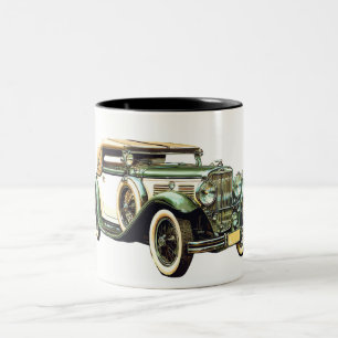 Tasse 2 Couleurs Voiture vintage