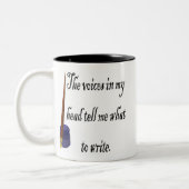 Tasse 2 Couleurs Voix d'écriture (Gauche)
