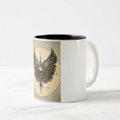 Tasse 2 Couleurs "Vol sacré" (Devant droit)