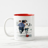 Tasse 2 Couleurs Volant (Gauche)