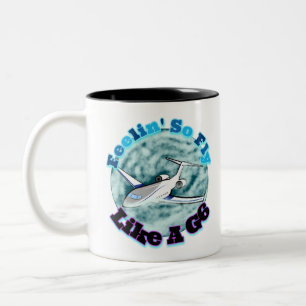 Tasse 2 Couleurs Voler Comme Un G6
