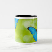 Tasse 2 Couleurs Voler de papillons (Centre)