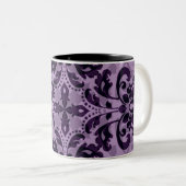 Tasse 2 Couleurs Volonté pourpre (Devant droit)