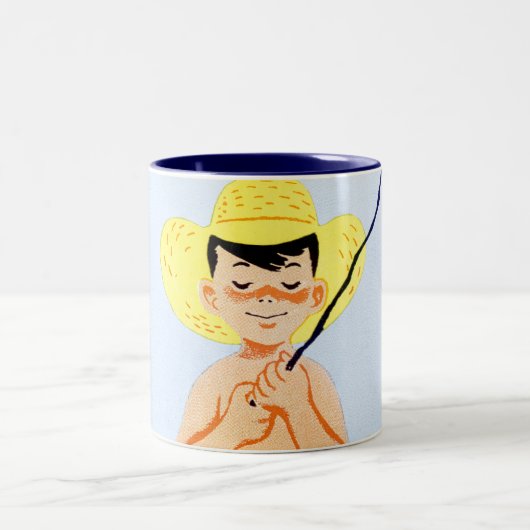 Tasse 2 Couleurs Vont les poissons (Centre)