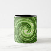 Tasse 2 Couleurs Vortex vert (Centre)