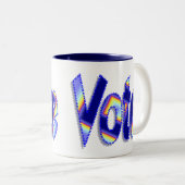 Tasse 2 Couleurs Vote (Devant droit)