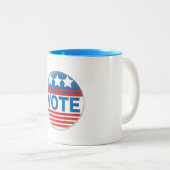 Tasse 2 Couleurs Vote (Devant droit)