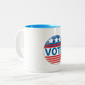 Tasse 2 Couleurs Vote (Devant gauche)