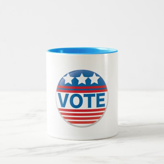 Tasse 2 Couleurs Vote (Centre)