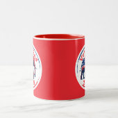 Tasse 2 Couleurs Vote Red 2026 (Centre)