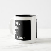 Tasse 2 Couleurs Votez-le (Devant gauche)