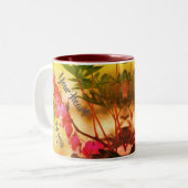 Tasse 2 Couleurs Votre coeur connaît les coeurs saignants Inspirati (Devant gauche)