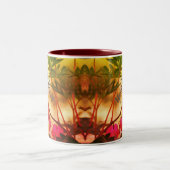 Tasse 2 Couleurs Votre coeur connaît les coeurs saignants Inspirati (Centre)