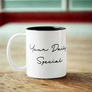 Tasse 2 Couleurs Votre devis spécial quotidien