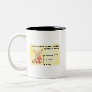 Tasse 2 Couleurs Votre QI doit être au moins aussi élevé pour offri