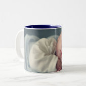 Tasse 2 Couleurs Votre souvenir photo (Devant gauche)