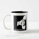 Tasse 2 Couleurs Voulez-le hier ? (Gauche)