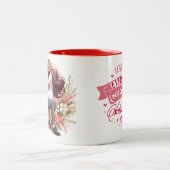 Tasse 2 Couleurs Vous aimer chaque jour Couple | Saint Valentin (Centre)