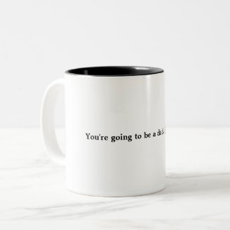 Tasse 2 Couleurs Vous allez être un papa… disant juste.  Café MU