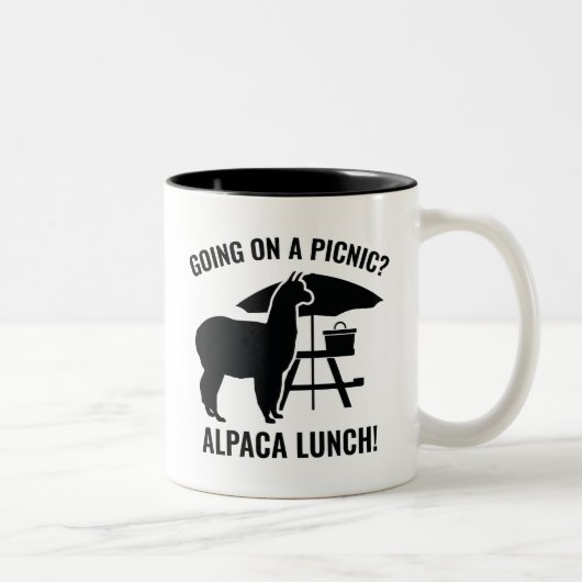 Tasse 2 Couleurs Vous Allez Pique-Nique ? (Droit)