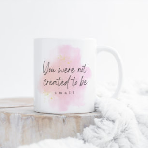 Tasse 2 Couleurs Vous Avez Objectif Motivationnel Pink SparkMug