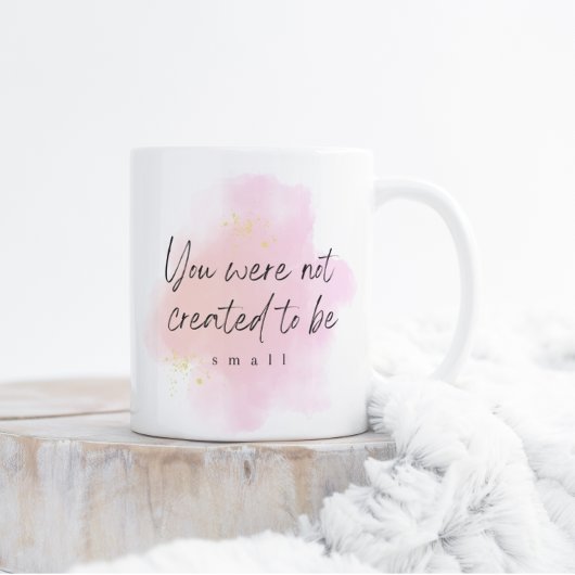 Tasse 2 Couleurs Vous Avez Objectif Motivationnel Pink SparkMug