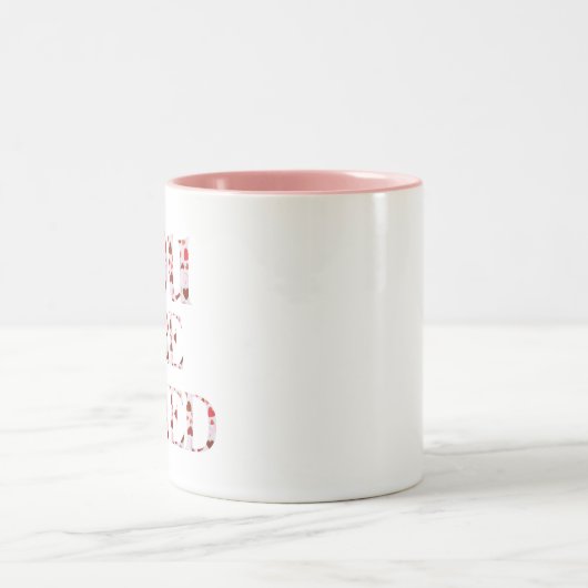 Tasse 2 Couleurs Vous êtes aimé V2 (Centre)