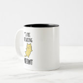 Tasse 2 Couleurs Vous êtes en train de foutre Meowt (Devant gauche)