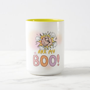 Tasse 2 Couleurs Vous êtes mon Boo - mignon fantôme Hallo