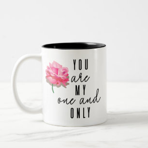 Tasse 2 Couleurs Vous êtes mon seul et unique