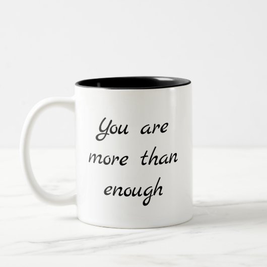 Tasse 2 Couleurs Vous êtes plus que suffisant (Gauche)