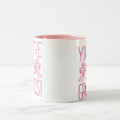 Tasse 2 Couleurs Vous êtes si grossier anti-Valentin (Centre)