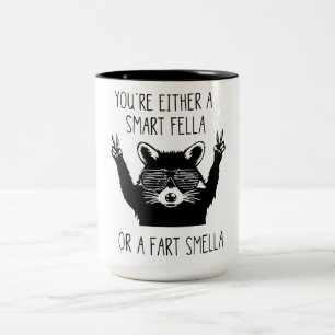 Tasse 2 Couleurs Vous êtes soit un type intelligent, soit un renifl