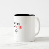 Tasse 2 Couleurs Vous êtes sur Mute (Devant droit)