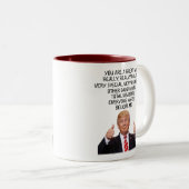 Tasse 2 Couleurs Vous êtes un grand papa Trump (Devant droit)