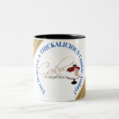 Tasse 2 Couleurs Vous Méritez Aujourd'Hui Un Cookie Épais ! (Centre)