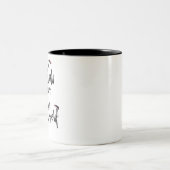 Tasse 2 Couleurs Vous n'êtes pas bisexuel, vous êtes bisexuel (Centre)