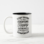 Tasse 2 Couleurs Vous n'êtes pas un Reinforcer généralisé (Gauche)
